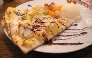 Como fazer pizza de banana 