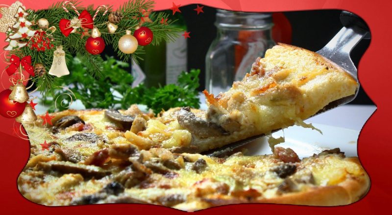 Pizza Doce de Natal